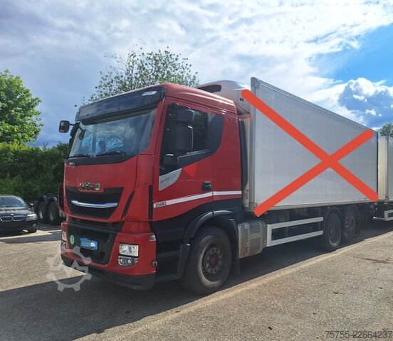 แชสซีรถบรรทุก Iveco Stralis 260S42 2018 Fahrgestell TÜV 6x2