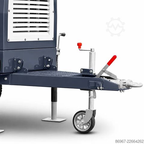 Máy nén khí chạy động cơ đốt trong, máy nén di động CORMAK DMS180-10 10BAR