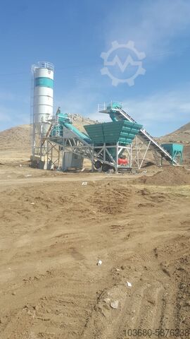 Мобильный бетонный завод PLUSMIX PLUS MT100