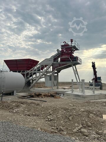 Мобильный бетонный завод PLUSMIX PLUS MT100