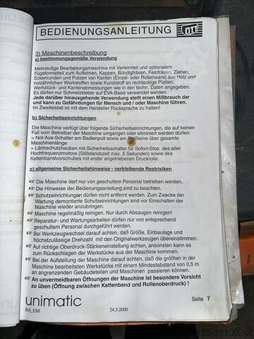 Äärelõikamismasin OTT U208-FU