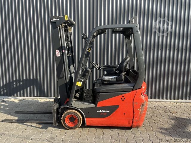 Електрически мотокар с 3 колела Linde E16C