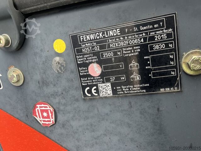 LPG Forklifts Linde H25T-02