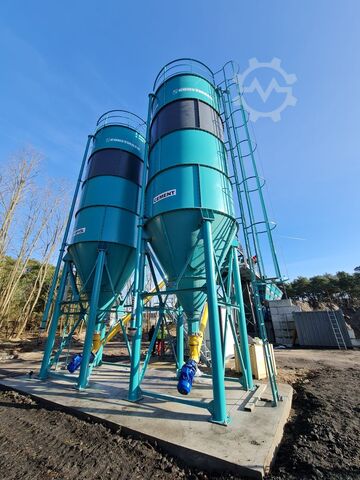Sementsilo, siloer, betongsilo CONSTMACH 75 Ton Capacity Cement Silo