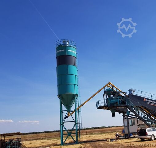 Sementsilo, siloer, betongsilo CONSTMACH 75 Ton Capacity Cement Silo