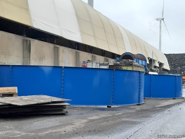 Silos za cement, silosi, silos za beton Constmach 1000 Ton Capacity Cement Silo