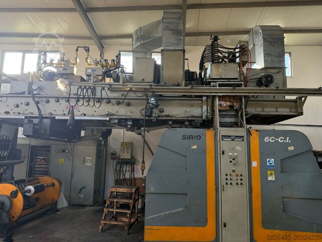 Máquina de impressão flexográfica Schiavi B101 Sirio