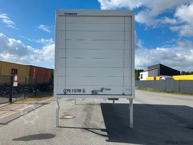 Remorcă cu caroserie interschimbabilă KRONE Wechselbrücke Koffer