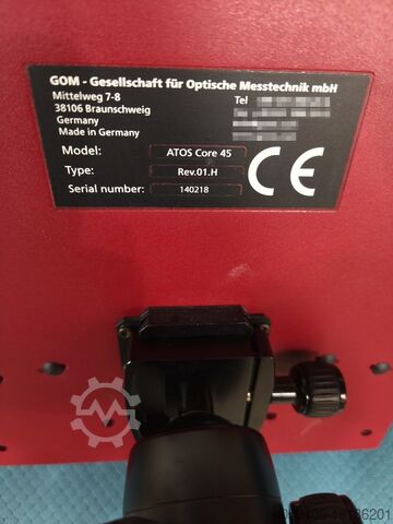 ОПТИЧНО СКАНИРАЩО УСТРОЙСТВО ATOS CORE 45 И 200 ATOS ATOS CORE 45 / 200