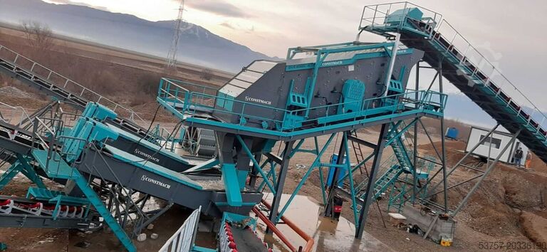 Nhà máy rửa cát / Nhà máy rửa sỏi Constmach Sand Washing Machines Screw sand washer (spiral sand washing)