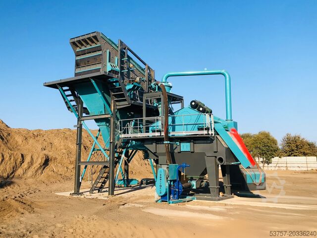 डीवाटरिंग स्क्रीन / सैंड वाशिंग मशीन Constmach Dewatering Screen Dewatering screen and hydrocyclones