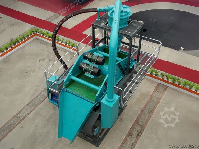 डीवाटरिंग स्क्रीन / सैंड वाशिंग मशीन Constmach Dewatering Screen Dewatering screen and hydrocyclones