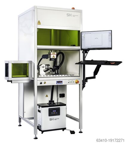 Laser de marcação LAS 28 XLe 30 watts Systemtechnik Hölzer GmbH LAS 28 XLe - 30W Extra großer Innenraum