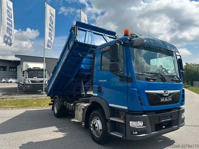 شاحنة قلابة MAN TGM 15.290/Kipper/4x2/NL7,7To/AHK/Nur 61 tkm/Top
