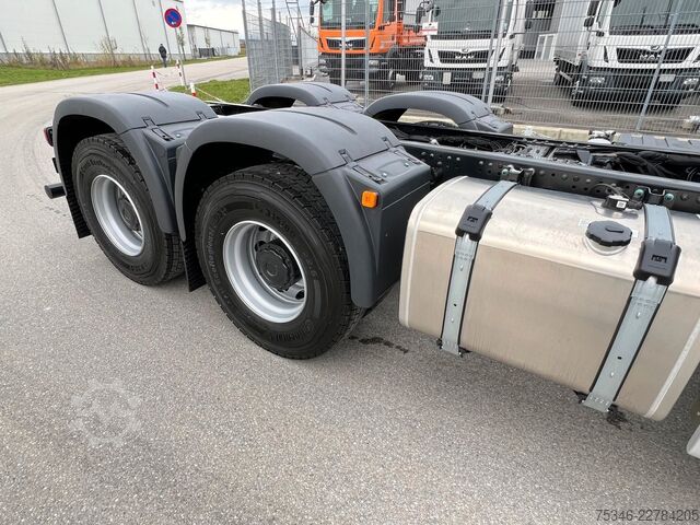 هيكل الشاحنة MAN TGS 33.510 BB 6x4 CH/RS 3,30 m/59 to./NA/AHK/Neu