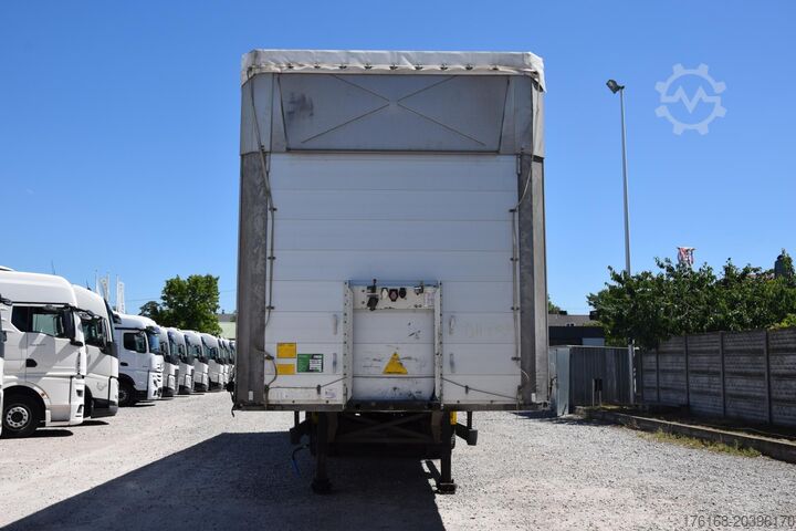 Semiremorcă deschisă cu prelată SCHMITZ CARGOBULL SCS24/L Varios