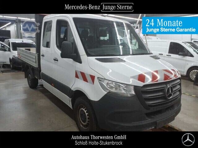 Van kabin berkembar Mercedes-Benz Sprinter 317 CDI Pritsche standard AHK 3,5t