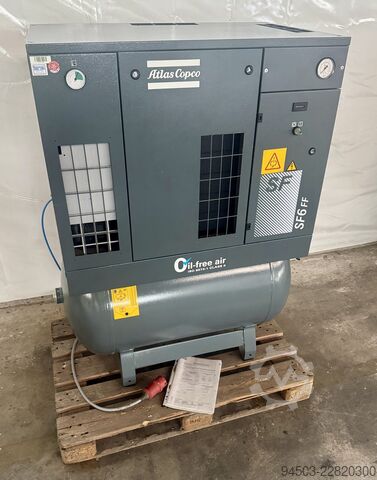 Bealiejis sraigtinis kompresorius Atlas Copco SF6FF