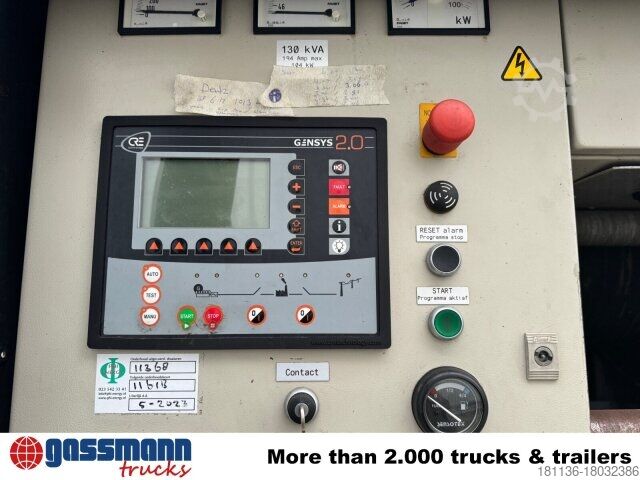 Spezial-LKW Mercedes-Benz Atego 816 4x2, Stromgenerator 135 KVA