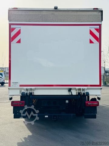 Flatbed truck with tarp MAN TGM 26.340 L / LBW / AHK / LENKACHSE /  KAMERA
