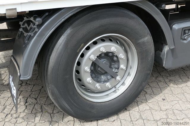 Koffer aanhanger Wüllhorst PRA, seitlich zum Öffnen, Luftfederung