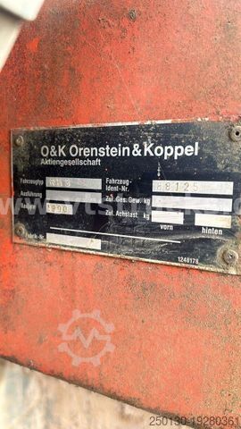 Excavadora de cadenas O&K Rh6 PMS Kettenbagger flöffel