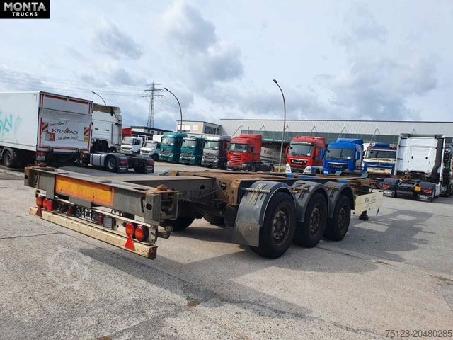 Swap body semitrailer SCHMITZ CARGOBULL Gotha SCF 24 G, SAF-Achsen, Liftachse