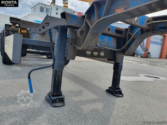 Swap body semitrailer SCHMITZ CARGOBULL Gotha SCF 24 G, SAF-Achsen, Liftachse