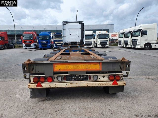 Swap body semitrailer SCHMITZ CARGOBULL Gotha SCF 24 G, SAF-Achsen, Liftachse
