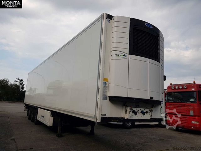 Reefer semitrailer KRONE Carrier Vector 1950,Doppelstock, PK Krone Achsen