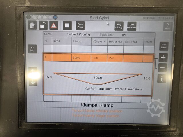 เลื่อยตัดสองหัวและเลื่อยตัดองศาคู่ พร้อมเครื่องดูดฝุ่นไม้ Emmegi PRECISION TS2 TU/5 + ASPIRATORE MG4