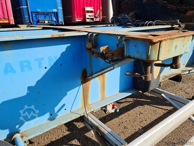 Cargador lateral HAMMAR 195D SIDELOADER 4 AXLE 2E TRAILER CONNECTION 36...