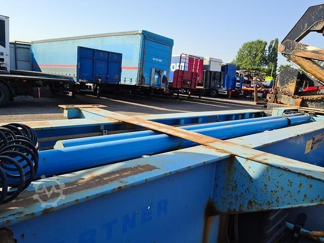 Cargador lateral HAMMAR 195D SIDELOADER 4 AXLE 2E TRAILER CONNECTION 36...