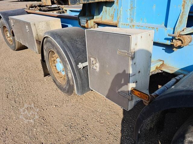 Cargador lateral HAMMAR 195D SIDELOADER 4 AXLE 2E TRAILER CONNECTION 36...