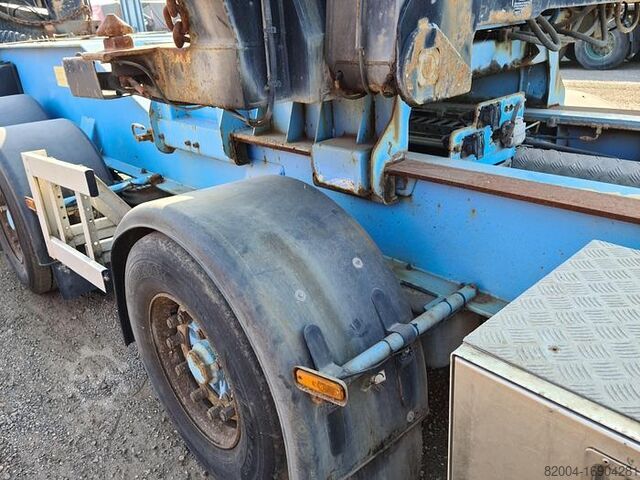 Cargador lateral HAMMAR 195D SIDELOADER 4 AXLE 2E TRAILER CONNECTION 36...
