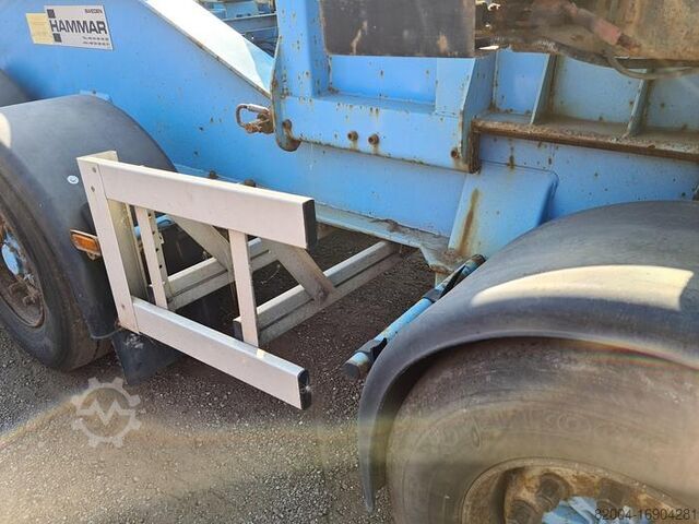 Cargador lateral HAMMAR 195D SIDELOADER 4 AXLE 2E TRAILER CONNECTION 36...