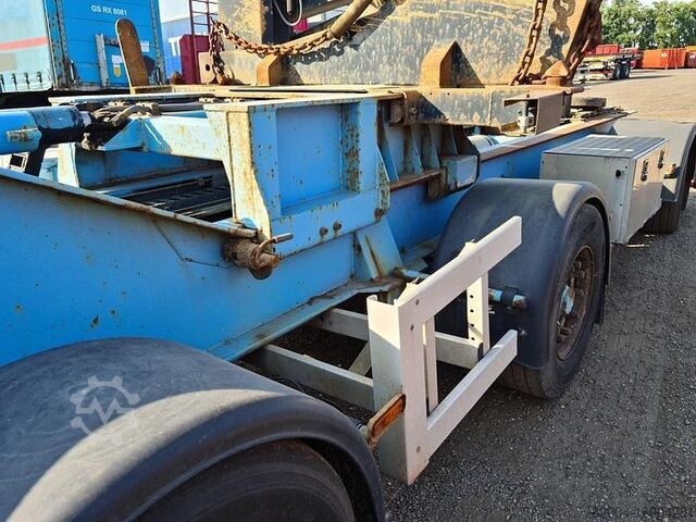 Cargador lateral HAMMAR 195D SIDELOADER 4 AXLE 2E TRAILER CONNECTION 36...