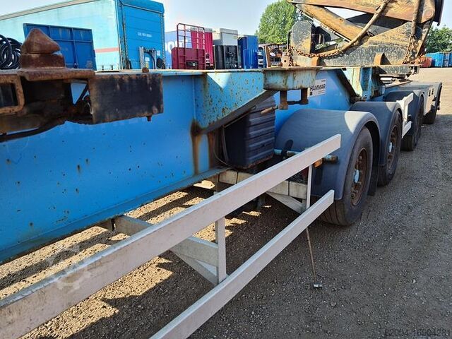 Cargador lateral HAMMAR 195D SIDELOADER 4 AXLE 2E TRAILER CONNECTION 36...