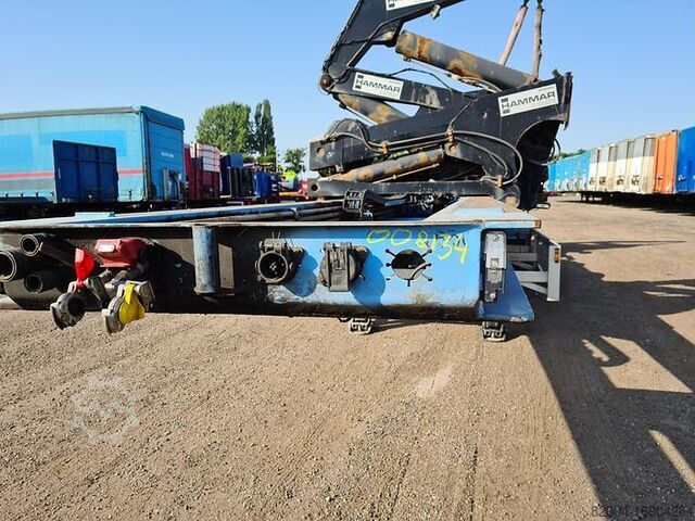 Cargador lateral HAMMAR 195D SIDELOADER 4 AXLE 2E TRAILER CONNECTION 36...
