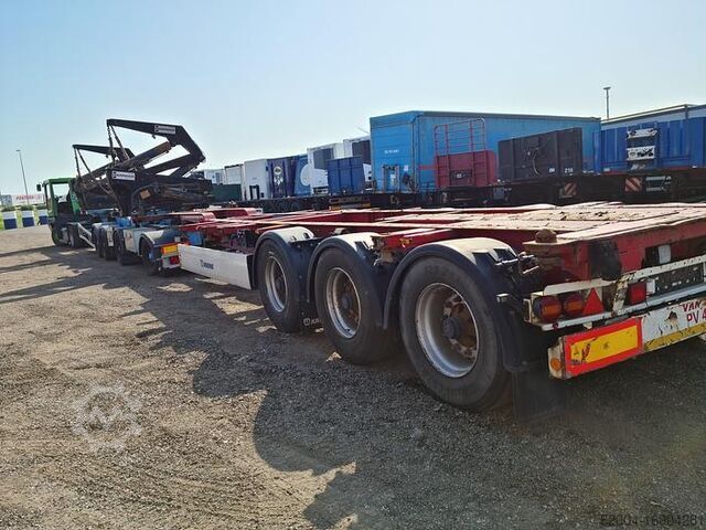 Cargador lateral HAMMAR 195D SIDELOADER 4 AXLE 2E TRAILER CONNECTION 36...