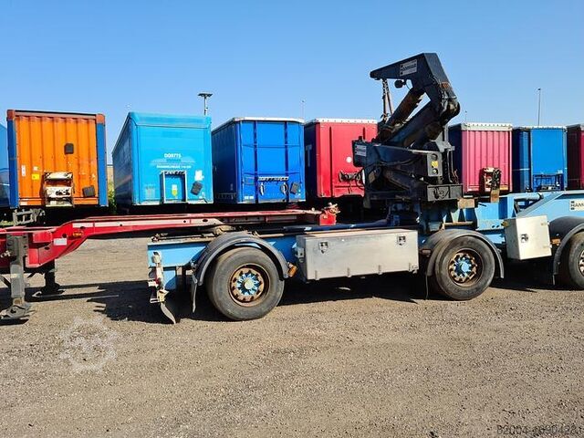 Cargador lateral HAMMAR 195D SIDELOADER 4 AXLE 2E TRAILER CONNECTION 36...