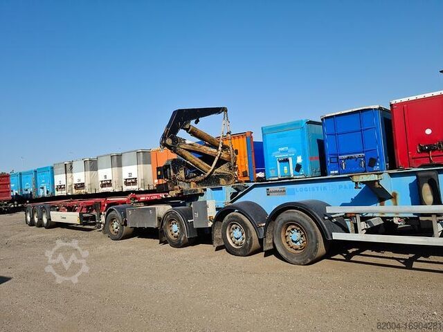 Cargador lateral HAMMAR 195D SIDELOADER 4 AXLE 2E TRAILER CONNECTION 36...