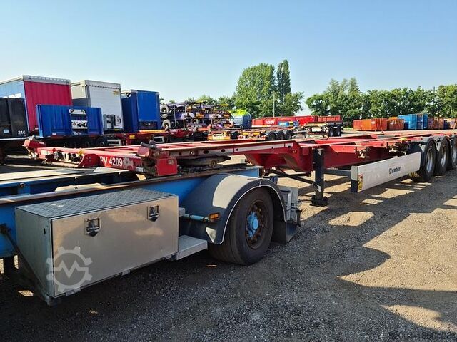 Cargador lateral HAMMAR 195D SIDELOADER 4 AXLE 2E TRAILER CONNECTION 36...