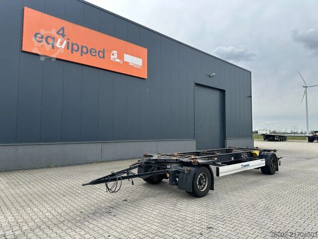 Remorque à plate-forme Krone N/A AZ18 MAXI / 2-axle drawbar trailer / BDF / ...