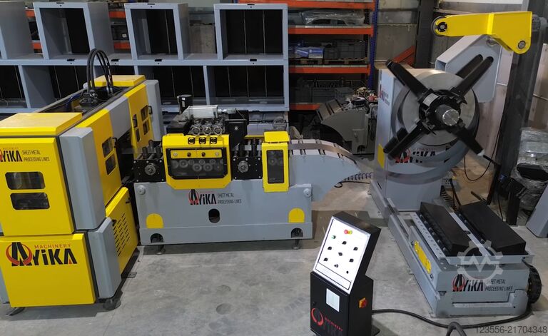 Solar C Profile Production Line BOSPORAS MACHINERY | AYIKA SCP-Series