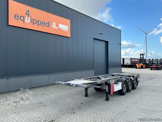 Kontejnerski transport Van Hool 3B2015 20FT/30FT ADR chassis / galvanized / dis...