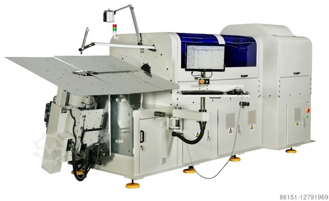 Wire and strip bending machine 