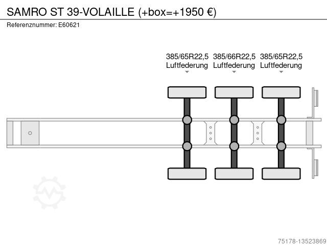 Samro ST 39 VOLAILLE ( box= 1950 €)