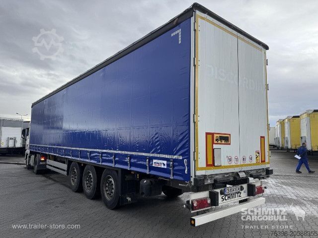 Atvērta puspiekabe ar tentu Schmitz Cargobull Curtainsider Standard
