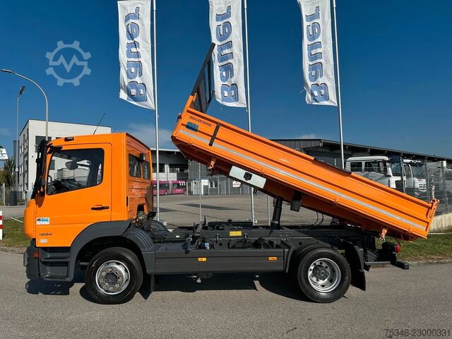 Dreiseitenkipper LKW MERCEDES-BENZ 1224 Meiller Kipper/2 x AHK/NL 5,7 to/Nur 11 tkm